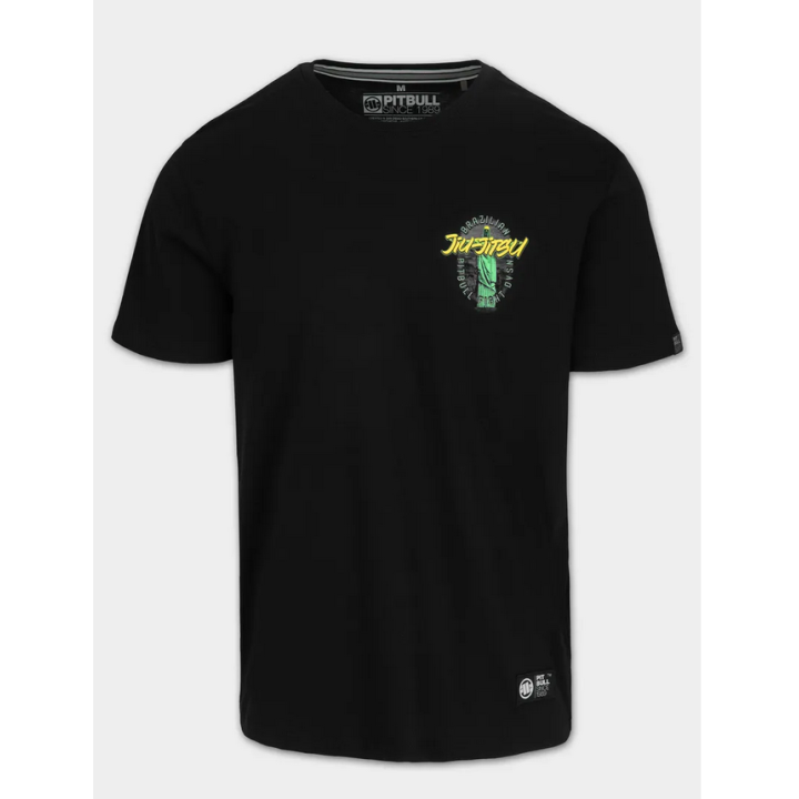 Men's T-shirt - BJJ FIGHT DVSN PIT BULL WEST COAST - 1 buty zapaśnicze ubrania kostiumy
