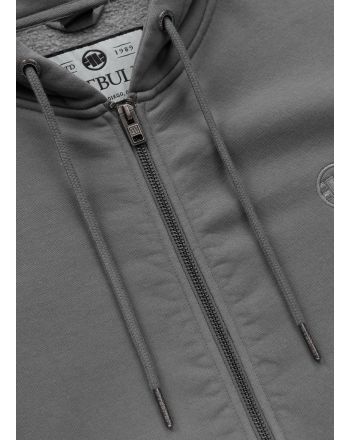 Men's zip-up hoodie Washed Lancaster II PIT BULL WEST COAST - 2 buty zapaśnicze ubrania kostiumy