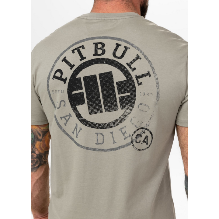 Men's T-shirt - SD STAMP  PIT BULL PIT BULL WEST COAST - 3 buty zapaśnicze ubrania kostiumy