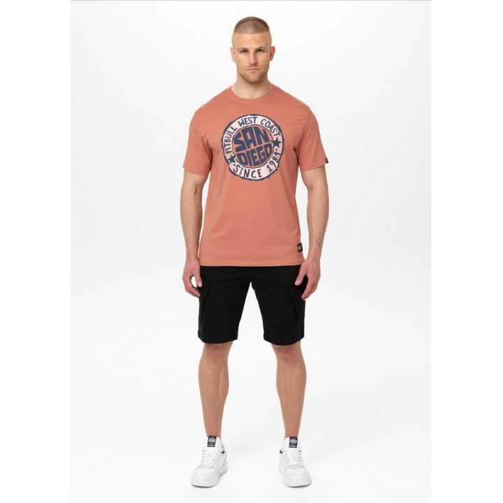Men's T-shirt - SAN DIEGO  PIT BULL PIT BULL WEST COAST - 5 buty zapaśnicze ubrania kostiumy
