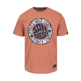 Men's T-shirt - SAN DIEGO  PIT BULL PIT BULL WEST COAST - 1 buty zapaśnicze ubrania kostiumy