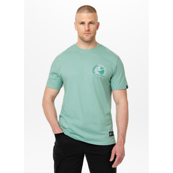 Men's T-shirt -  PLANET SURF PIT BULL PIT BULL WEST COAST - 2 buty zapaśnicze ubrania kostiumy