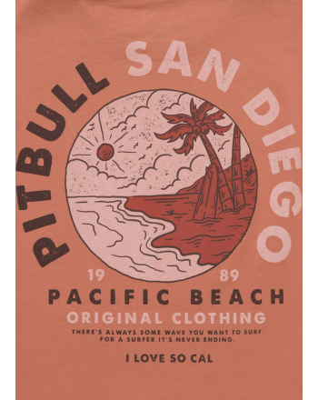 Koszulka męska - PLANET SURF  PIT BULL PIT BULL WEST COAST - 6 buty zapaśnicze ubrania kostiumy