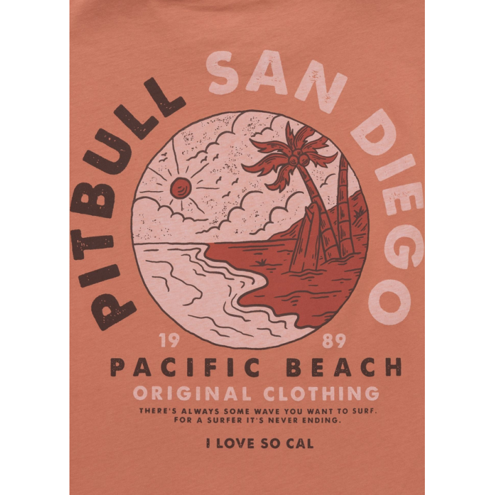 Koszulka męska - PLANET SURF  PIT BULL PIT BULL WEST COAST - 6 buty zapaśnicze ubrania kostiumy