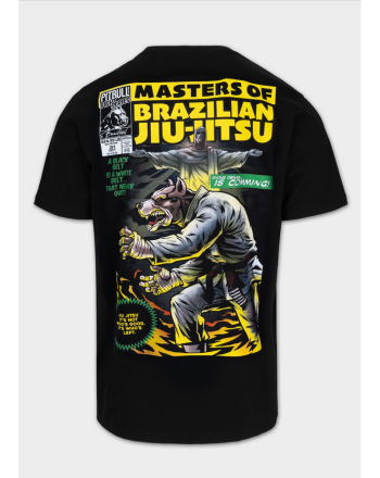 Koszulka męska Pit Bull |  MASTERS OF BJJ PIT BULL WEST COAST - 3 buty zapaśnicze ubrania kostiumy