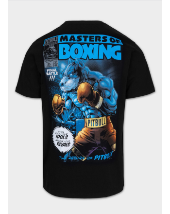 Koszulka męska Pit Bull |  MASTERS OF BOXING PIT BULL WEST COAST - 2 buty zapaśnicze ubrania kostiumy