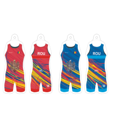 Brelok RUMUNIA Jarex-Wrestling - 1 buty zapaśnicze ubrania kostiumy