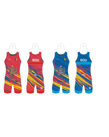 Brelok RUMUNIA Jarex-Wrestling - 1 buty zapaśnicze ubrania kostiumy