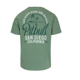 Koszulka męska SAN DIEGO BORN PIT BULL  - 2 buty zapaśnicze ubrania kostiumy