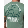 Koszulka męska SAN DIEGO BORN PIT BULL  - 4 buty zapaśnicze ubrania kostiumy