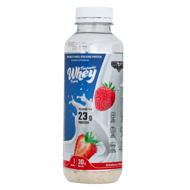 Białko serwatki Fantastic Whey Protein 30g  - 1 buty zapaśnicze ubrania kostiumy