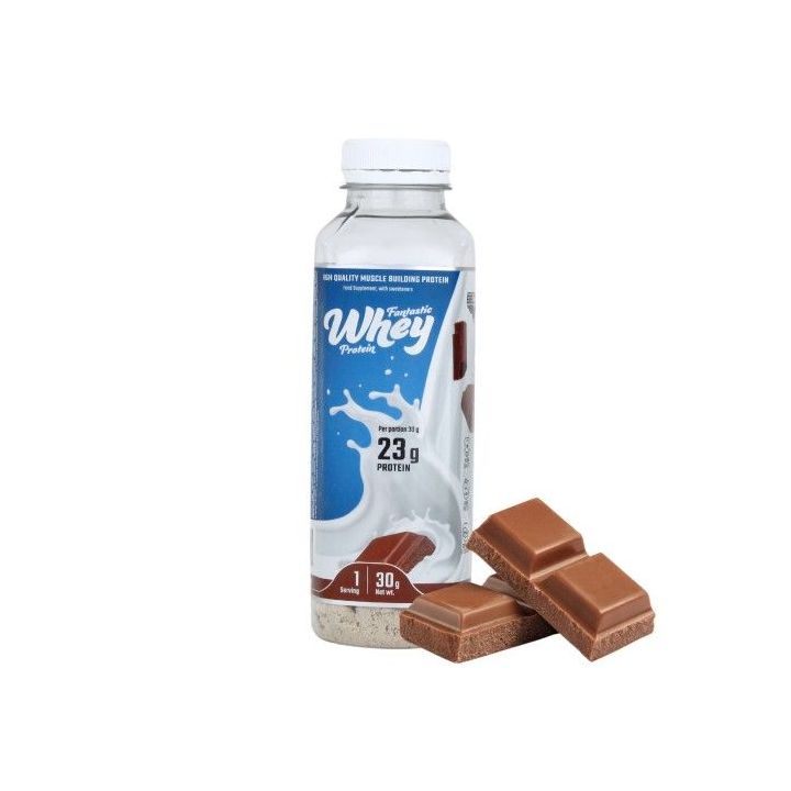 Białko serwatki Fantastic Whey Protein 30g  - 1 buty zapaśnicze ubrania kostiumy
