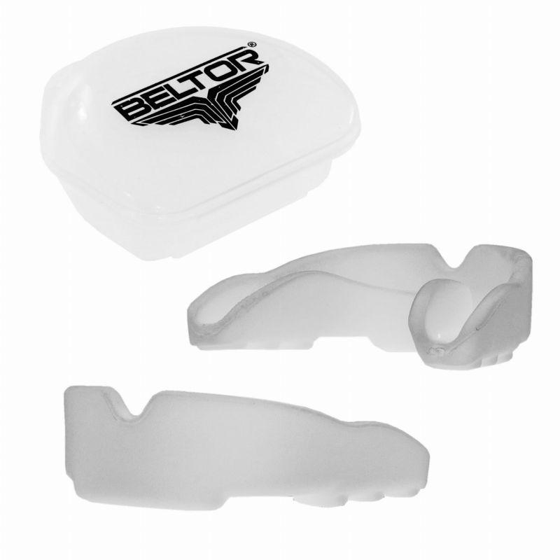 TWO single mouthguard BELTOR  - 1 buty zapaśnicze ubrania kostiumy