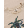 Men's Washed Raw Denim T-Shirt OPEN BEACH PIT BULL WEST COAST - 3 buty zapaśnicze ubrania kostiumy