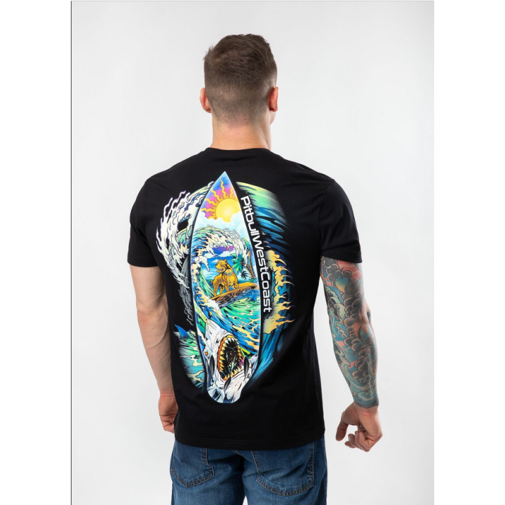 T-shirt CAMINO Pit Bull PIT BULL WEST COAST - 2 buty zapaśnicze ubrania kostiumy