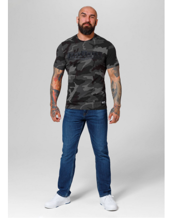 T-shirt Slim Fit CLASSIC BOXING PIT BULL WEST COAST - 1 buty zapaśnicze ubrania kostiumy