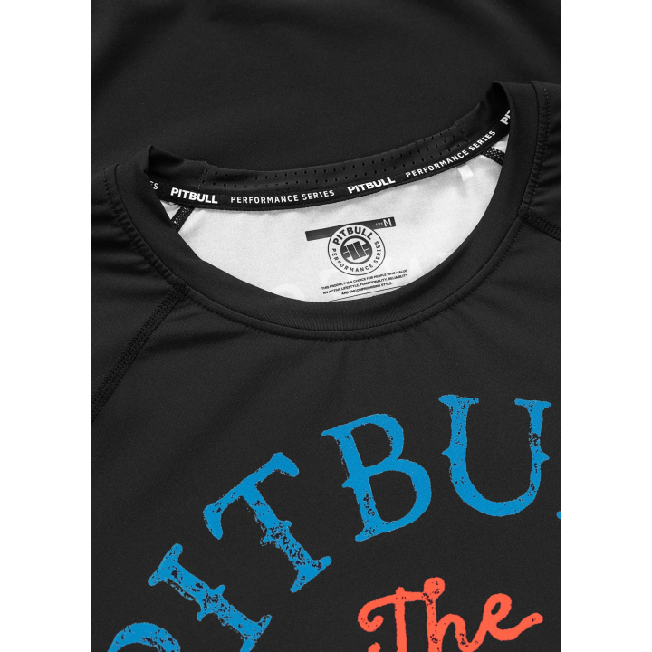 RASHGUARD SHORTSLEEVE CHAMPION BLOODLINE BLACK | F.H.Jarex-Wrestling
