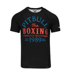 RASHGUARD SHORTSLEEVE CHAMPION BLOODLINE BLACK | F.H.Jarex-Wrestling