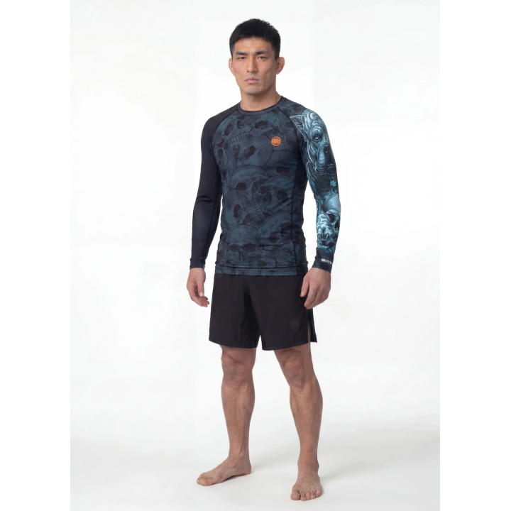 Rashguard longsleeve GUARDIAN ANGEL PIT BULL | F.H.JAREX-WRESTLING