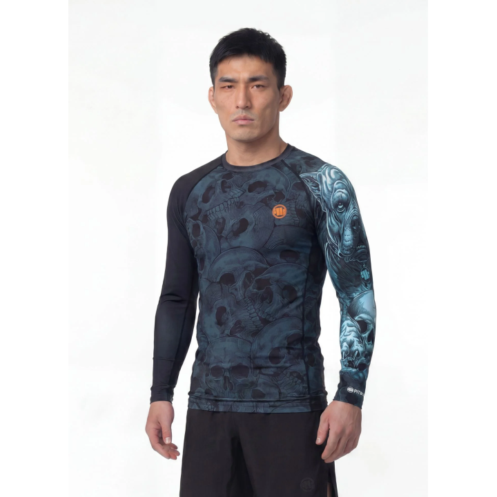 Rashguard longsleeve GUARDIAN ANGEL PIT BULL | F.H.JAREX-WRESTLING