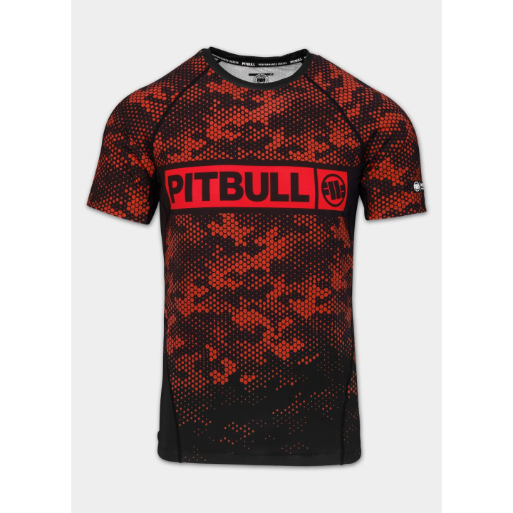 Rashguard HEX CAMO HILLTOP RED  | F.H.JAREX-WRESTLING