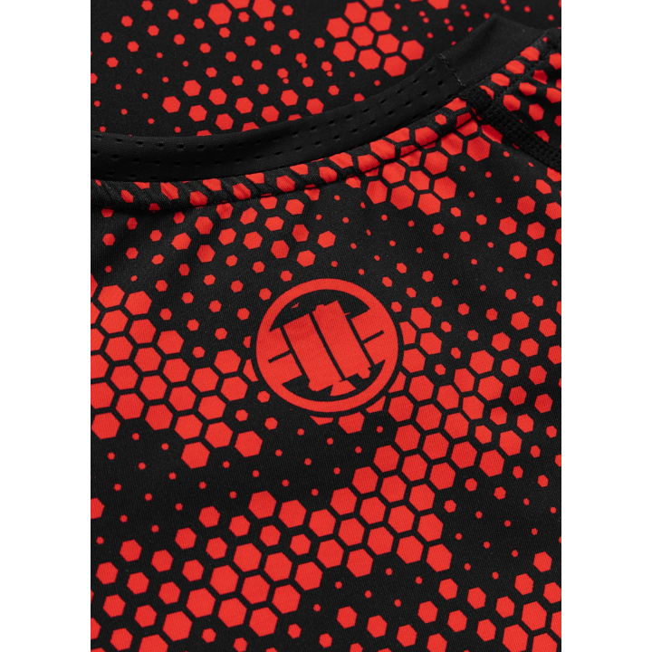 Rashguard HEX CAMO HILLTOP RED  | F.H.JAREX-WRESTLING