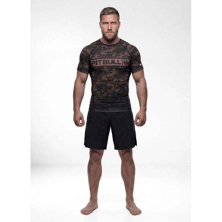 Rashguard HEX CAMO HILLTOP PIT BULL | F.H.JAREX-WRESTLING