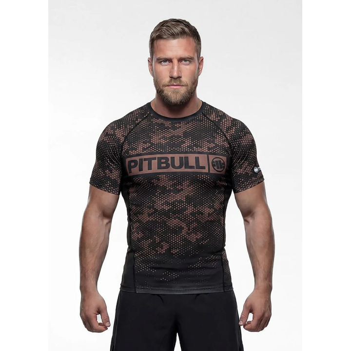 Rashguard HEX CAMO HILLTOP PIT BULL | F.H.JAREX-WRESTLING