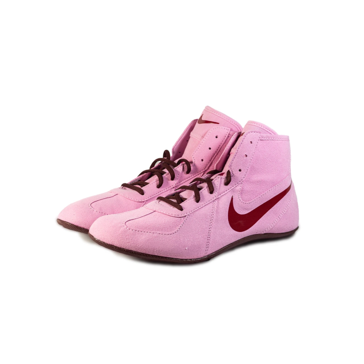 Buty zapaśnicze NIKE FOOTSWEEP 2 PINK RISE/UNIV RED MYSTIC DATES | F.H.Jarex-Wrestling