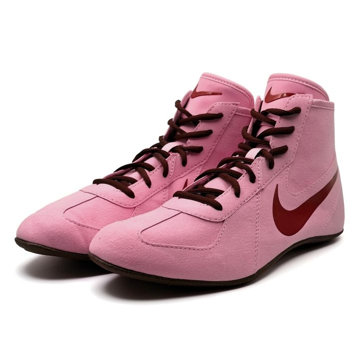 Buty zapaśnicze NIKE FOOTSWEEP 2 PINK RISE/UNIV RED MYSTIC DATES | F.H.Jarex-Wrestling
