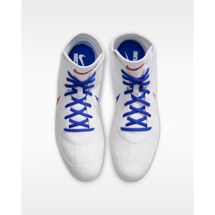 Buty zapaśnicze NIKE FOOTSWEEP 2 WHITE/UNIV RED-ROYAL | F.H.Jarex-Wrestling