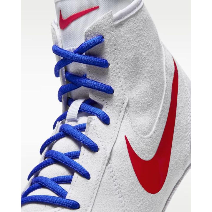 Buty zapaśnicze NIKE FOOTSWEEP 2 WHITE/UNIV RED-ROYAL | F.H.Jarex-Wrestling