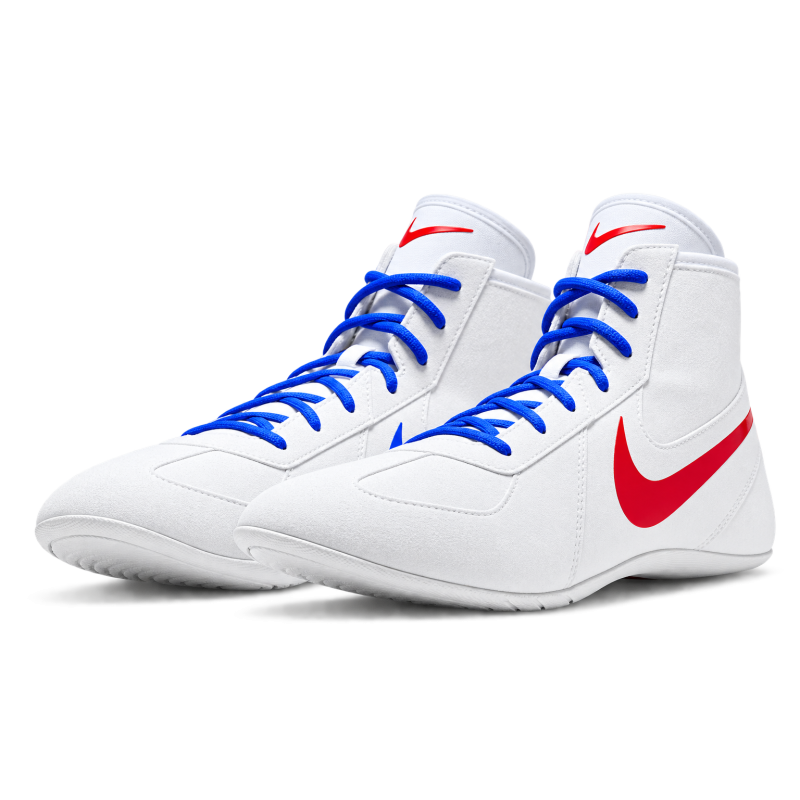Buty zapaśnicze NIKE FOOTSWEEP 2 WHITE/UNIV RED-ROYAL | F.H.Jarex-Wrestling
