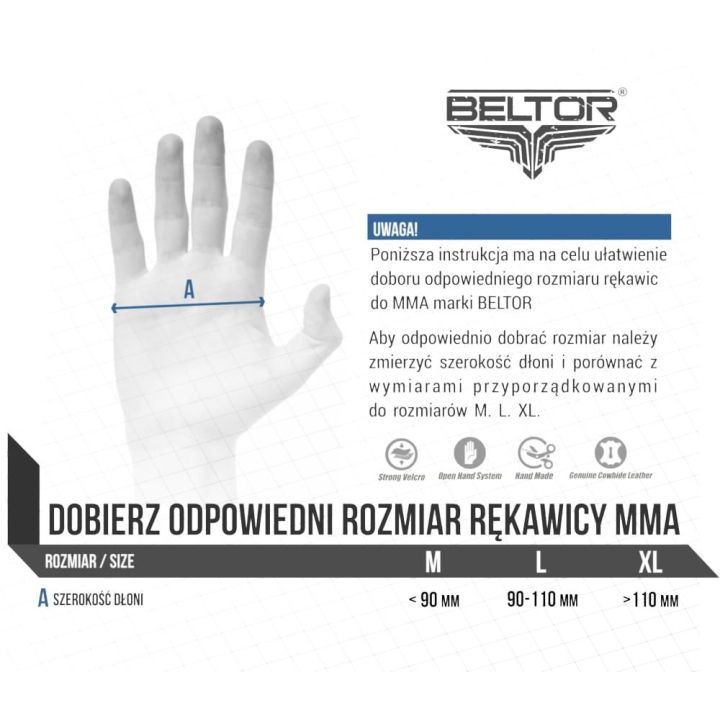 Rękawice MMA One Beltor | F.H.Jarex-Wrestling