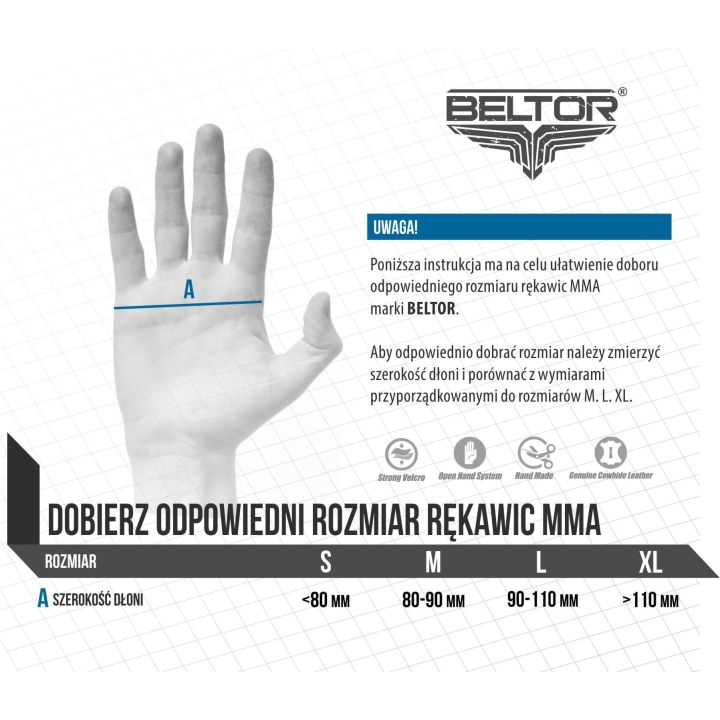 Beltor Blade MMA Gloves  | F.H.Jarex-Wrestling
