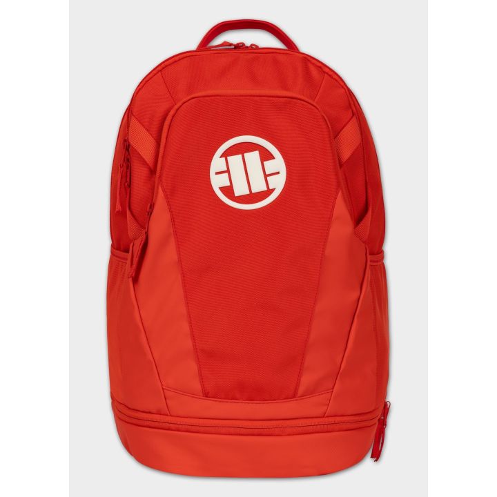 Backpack ATHLETIC LOGO PIT BULL RED  | F.H.JAREX-WRESTLING