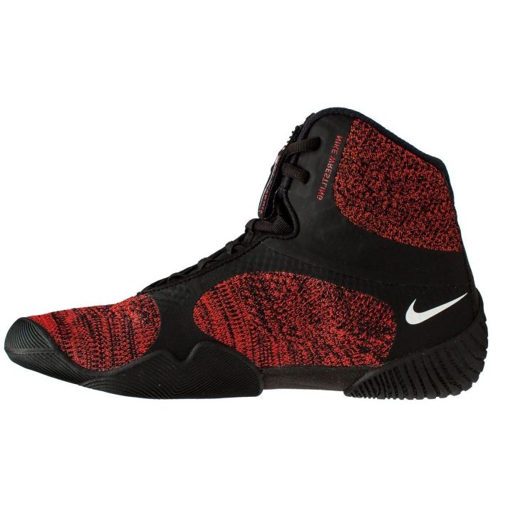 Buty zapaśnicze NIKE TAWA CI2952 -016 czerwono-czarne 3