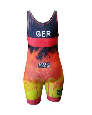 Wrestling singlets -Berkner WOMEN GERMANY Berkner - 2 buty zapaśnicze ubrania kostiumy