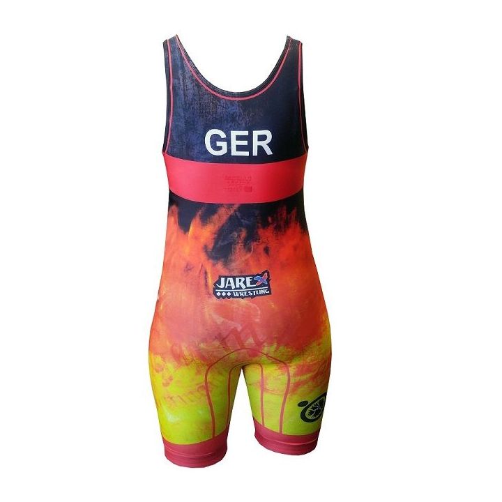 Wrestling singlets -Berkner WOMEN GERMANY Berkner - 2 buty zapaśnicze ubrania kostiumy