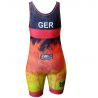 Wrestling singlets -Berkner WOMEN GERMANY Berkner - 2 buty zapaśnicze ubrania kostiumy