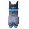 Wrestling singlets -Berkner WOMEN GERMANY Berkner - 2 buty zapaśnicze ubrania kostiumy