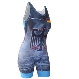 Kostium zapaśniczy -Berkner WOMEN GERMANY Berkner - 2 buty zapaśnicze ubrania kostiumy
