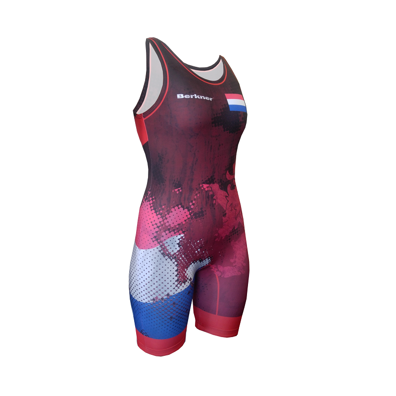 Wrestling singlets -Berkner WOMEN NETHERLANDS Berkner - 1 buty zapaśnicze ubrania kostiumy