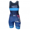 Wrestling singlets -Berkner WOMEN NETHERLANDS Berkner - 3 buty zapaśnicze ubrania kostiumy