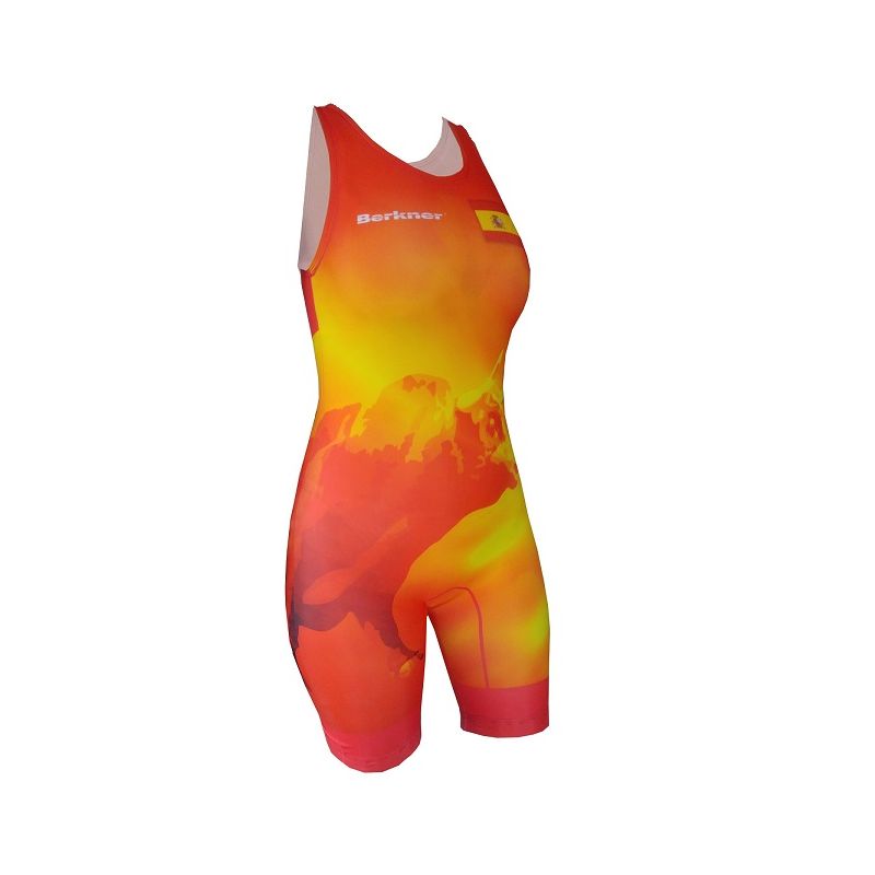 Wrestling singlets -Berkner WOMEN SPAIN Berkner - 1 buty zapaśnicze ubrania kostiumy