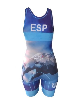 Wrestling singlets -Berkner WOMEN SPAIN Berkner - 2 buty zapaśnicze ubrania kostiumy