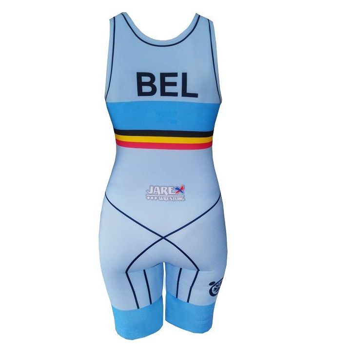 Kostium zapaśniczy -Berkner WOMEN  BELGIUM Berkner - 2 buty zapaśnicze ubrania kostiumy