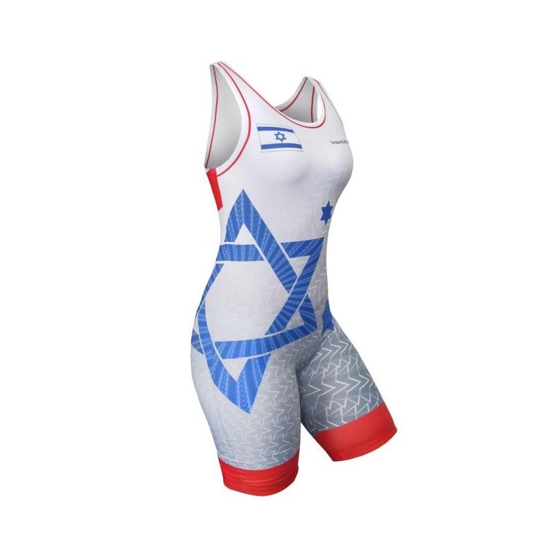 Kostium zapaśniczy -Berkner WOMEN ISRAEL Berkner - 1 buty zapaśnicze ubrania kostiumy Kostium zapaśniczy -Berkner WOMEN ISRAEL Berkner - 1 buty zapaśnicze ubrania kostiumy