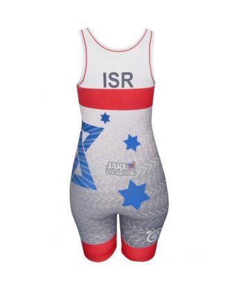 Kostium zapaśniczy -Berkner WOMEN ISRAEL Berkner - 2 buty zapaśnicze ubrania kostiumy