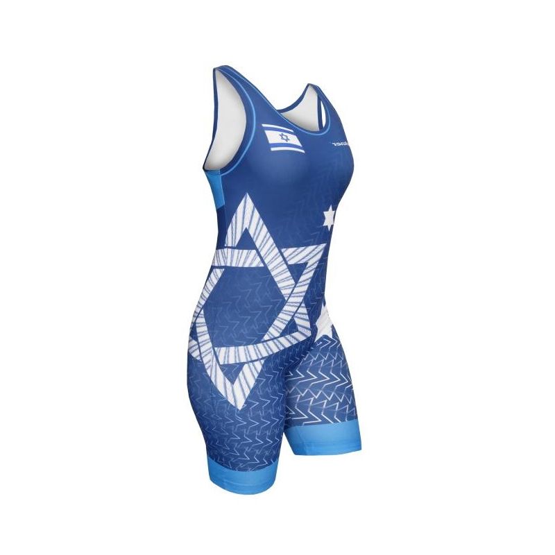 Kostium zapaśniczy -Berkner WOMEN ISRAEL Berkner - 1 buty zapaśnicze ubrania kostiumy Kostium zapaśniczy -Berkner WOMEN ISRAEL Berkner - 1 buty zapaśnicze ubrania kostiumy